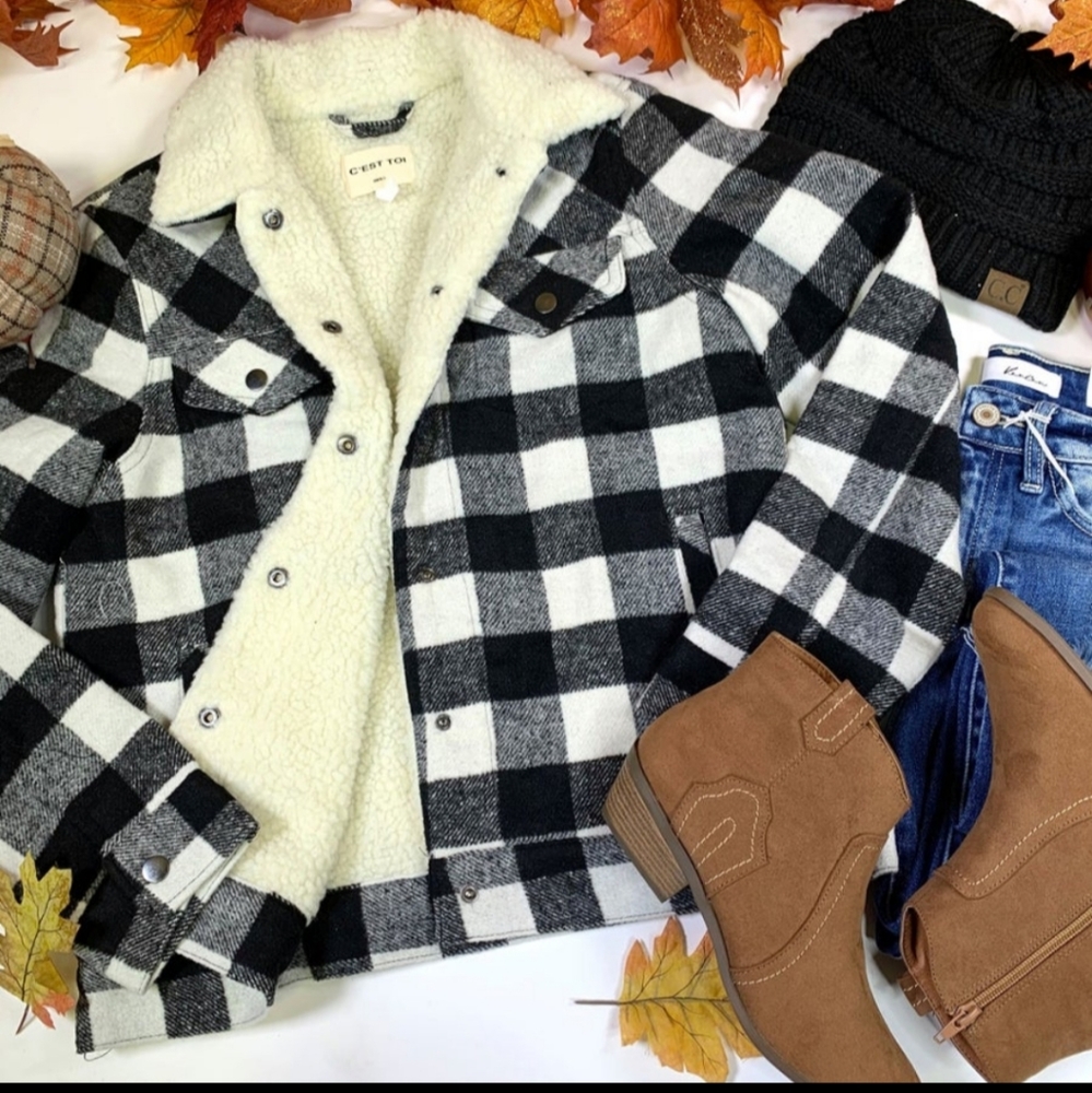 Plaid jacket